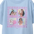 thumbnail image 3 of Disney Moana Better Together Squares Youth T Shirt (Light Blue, XS-XL), 3 of 4