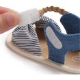 thumbnail image 5 of Baby Girl Sandals Summer Crib Shoes Bowknot Soft Sole Infant Girls Princess Dress Flats First Walker Shoes, 5 of 5
