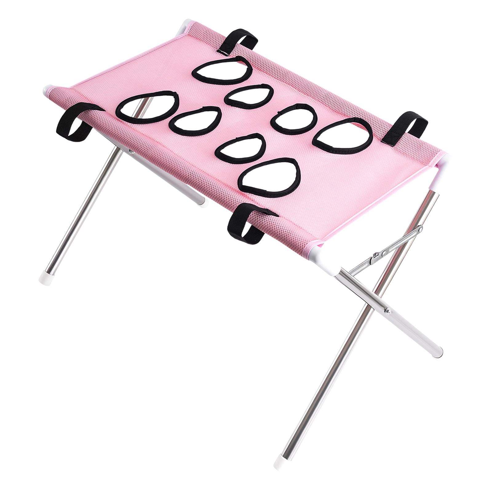 Bvdfgk Breathable Cat Hanging Harness Restraint Bag Grooming Pet Washing Tool for Small Pink