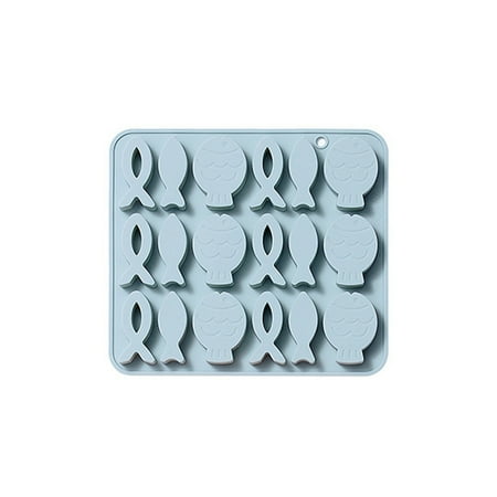

YSEINBH Fish Shaped Silica Gel Mould Chocolate Ice Cake Mould Dripping Mould Baking Tool Simplicity Cake Mould