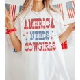 thumbnail image 3 of America Needs Cowgirls Shirt, Western Patriotic Tee, Country 4th Of July Shirt, American Cowgirl Gift, Patriotic Cowgirl Tee, 3 of 5