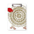thumbnail image 1 of Calcetines de dibujos animados ovejas sombrero de Navidad Portapapeles A4 Unbranded, 1 of 4