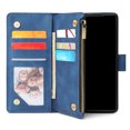 thumbnail image 5 of Case for Samsung Galaxy Note 10 Leather Magnetic Handbag Zipper Pocket Cover Wrist Strap, 5 of 5