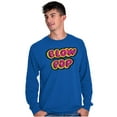 thumbnail image 5 of Cute Vintage Blow Pop Bubblegum Candy Long Sleeve TShirt Men Women Brisco Brands M, 5 of 6