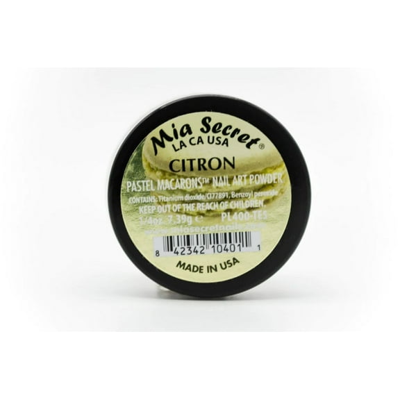 MIA SECRET (PL400-TE5) - Citron (PASTEL MACARONS)