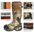 thumbnail image 4 of 8 Fans Rubber Hunting Boots with 1000G Thinsulate Insulation,Next Camo Waterproof Rubber Mud Muck Boots with 5mm Neoprene for Men, 4 of 8