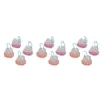 thumbnail image 4 of Justharion 4PCS Keychain Double Side Lightweight Portable Key Ring Transparent Holder Accessory Cellphone DIY Making Birthday 5x4.1x1 cm 5 3Set, 4 of 6