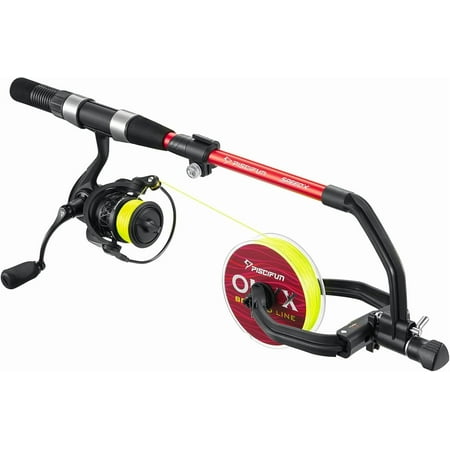 Speed X Fishing Line Spool with Unwinding Function No Twist Line with Adjustable Aluminium Handle for Spinning Reel Bait Reel and Spincast Reel