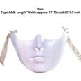 thumbnail image 3 of Doomiva Mechanical Cyborg Mask Venetian Half Face Mask for Mardi Gras Masquerade Party Type L One Size, 3 of 3