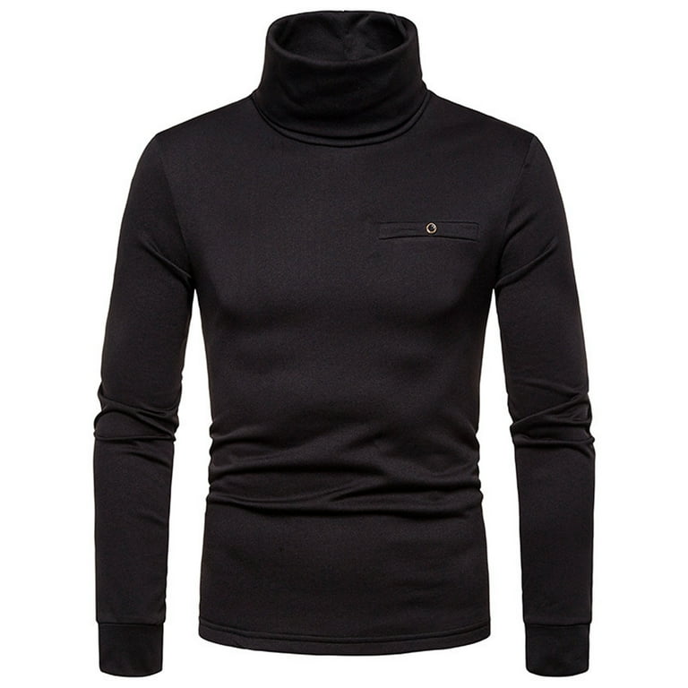 Walmart mens 2024 black turtleneck