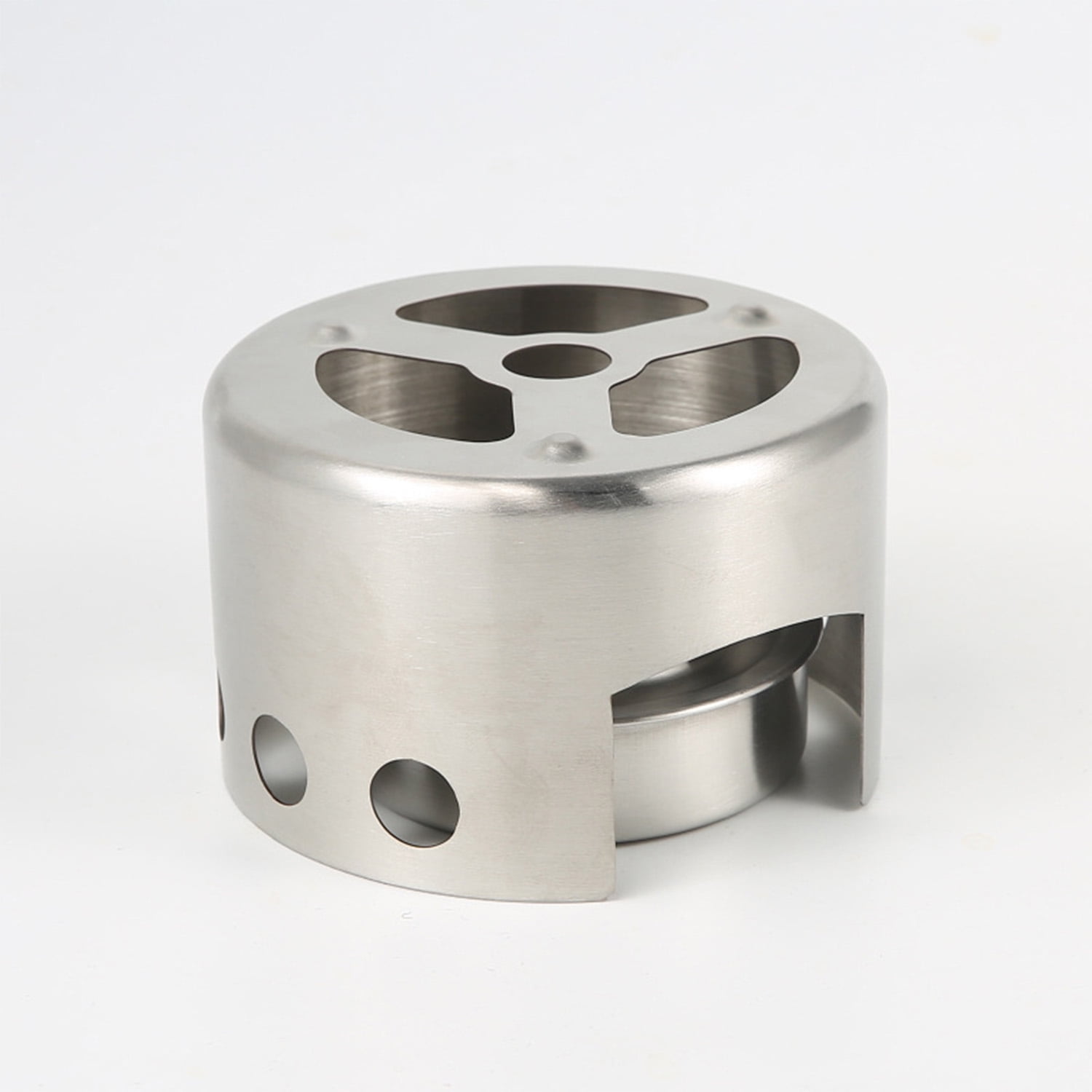 Compact Windproof Alcohol Stove, Efficient Burner for Outdoor Cooking, Ideal for Camping and Backpacking