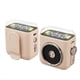 thumbnail image 1 of Mini Altavoz Bluetooth con Clip Magnético, Pantalla de Tiempo, Sonido Hi-Fi, Caja de Música, Luz Inalámbrica, MP3, Llamadas Manos , Beige., 1 of 5