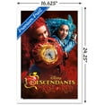 thumbnail image 3 of Disney Descendants: The Rise of Red - Time Wall Poster, 14.725" x 22.375" Framed, 3 of 5