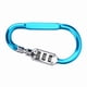 thumbnail image 1 of Catabinador De SEGURIDAD LOQUERA LANGGER CARABINER CANDADO DE 3 DÍGITOS COMBINACIÓN DE 3 DÍGITOS, 1 of 7