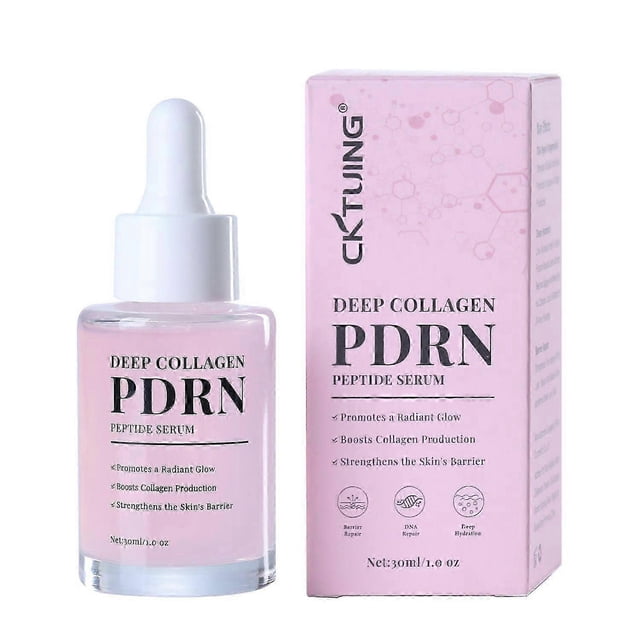 Pdrn Pink Peptide Serum, Pdrn Salmon Dna, Anti-aging Serum With Niacinamide, Hyaluronic Acids,for Hydration Radiance