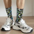 thumbnail image 6 of Vsdgher sport sonw board Crew Socks for Men & Women, Breathable Casual Athletic Ankle Socks, 6 of 6