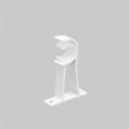 thumbnail image 4 of pitrice (Blanc -2 Pcs) Support de Tringle Romaine Support de Tringle à Rideau - Support Latéral Simple, 4 of 6