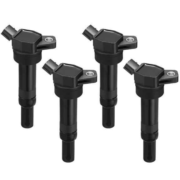BDFHYK Ignition Coils Pack Compatible with Hyundai Elantra GT Coupe Tucson Kia Soul Forte l4 2.0L 1.8L Coil for UF651 27300-2E000 27301-2E000 C1804 5C186 11788511 Set of 4