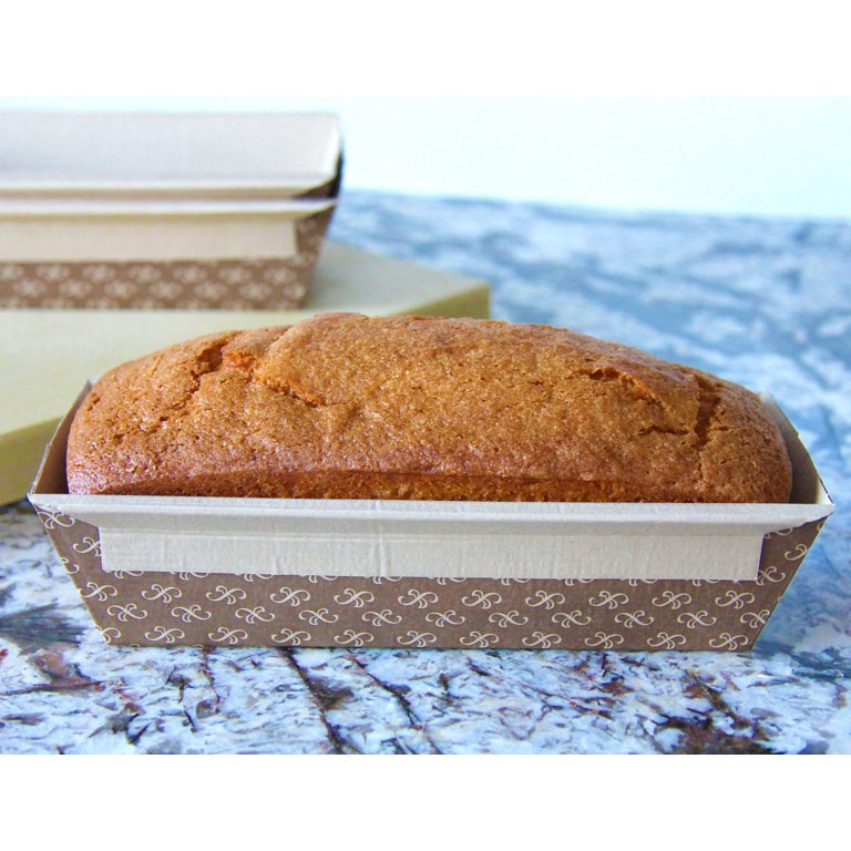 Kraft paper square baking cake loaf pan corrugated recyclable pastry  rectangle pans molds