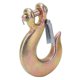 thumbnail image 2 of Clevis Hook Forged Alloy Steel 7/16in 7000lbs Bearing Capacity for Trailer Hoisting, 2 of 5