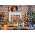 thumbnail image 2 of Christmas Photo Backdrops Lifelike Details  Home Studio Children Family Parties Festivals, 2 of 7