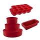 thumbnail image 1 of Billuyoard Molde de silicona para pasteles, horno para hornear, microondas, resistente al calor, molde DIY para hornear pan para Chocolate, Cocina y Comedor No.06 Billuyoard HA009516-06, 1 of 6
