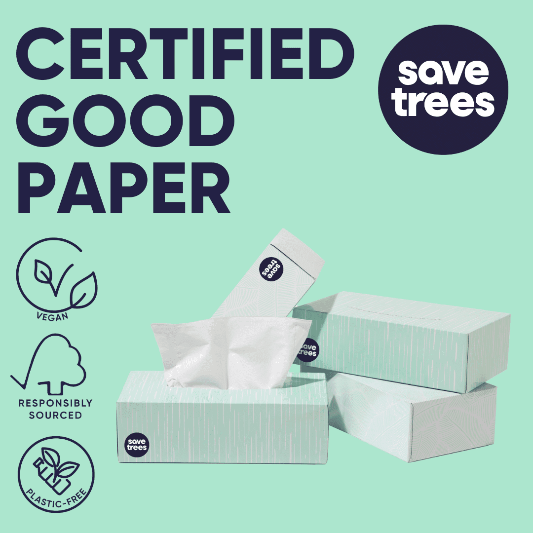 Save Trees Bamboo Toilet Paper - 24 Rolls of Soft, Strong, Eco Friendly Toilet Paper