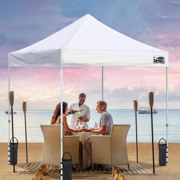 Large   Gazebo Weights 112 LBS 4-Pack Black Sand Bags for Canopy Tent Pergola Outdoor Use