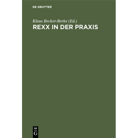 REXX in Der PRAXIS, (Hardcover)