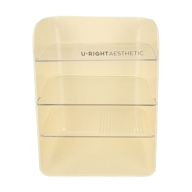 Organizador De Maquillaje, Estante De Mostrador, Partición Desmontable, Compacto, Antideslizante, Estable, Gran Capacidad Para Dormitorios