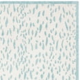 thumbnail image 5 of SAFAVIEH Marbella Desi Dotted Runner Rug, Ivory/Turquoise, 2'3" x 8', 5 of 7