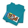 thumbnail image 3 of Blind OG Ripped Skateboard 90s 00s Vintage Classic T Shirt Design Print - Tropical Blue / M, 3 of 5