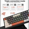thumbnail image 3 of Teclado Juegos Mecánicos Inalámbricos en Caliente para El Jugador PC Portátil Windows, 3 of 9