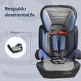 thumbnail image 4 of Autoasiento para Bebe, Portabebe Ergonomico con Booster Bebesit  Silla De Auto Butaca Suzuka Azul, 4 of 8