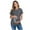 DYM, variante sur EGNMCR Blouses et Chemises à Manches Courtes à Col Rond Femmes T-shirt à Manches Courtes à Imprimé de Lettres Hauts Blouse de Grossesse Blouse pour Femmes Enceintes