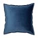 thumbnail image 3 of Pillow Perfect 615868 18 in. Bride de Velours Oreiller de Jet d'Azur&44; Bleu, 3 of 4