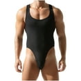 thumbnail image 2 of pstuiky Hombres Tanque, Traje de lucha libre para hombre, mono de fitness para hacer ejercicio en casa, chalecos y pantalones Chaleco para hombre xl, 2 of 6
