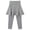 Grey, variant on Girls Leggings with Skirts School Uniform Ruffle Tutu Pants Kids Athletic Stretchy Yoga Full Length Tights Clothes White 6-7 Years
