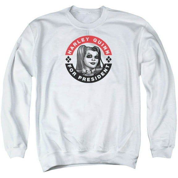 Batman - Harley President Circle - Crewneck Sweatshirt - Small