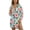 Hibiscus Plumeria Leaf Print, variant on Renewold Beach Cover Ups for Women Breathable Bikini Coverups with Pocket Hawaii Button Down Shirts for Women Long Shirt Bathing Suit Cover Up Vacation Clothes, Hibiscus Plumeria Leaf Print, S
