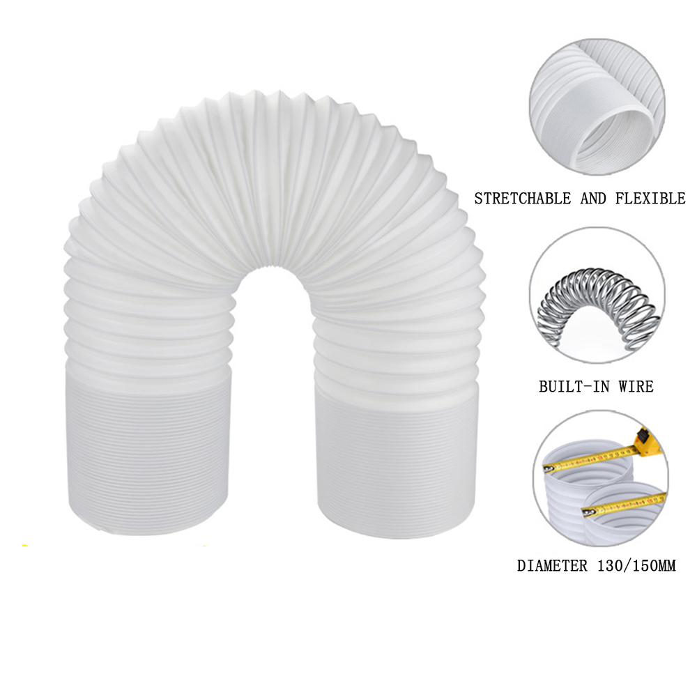 ASYTTY Mobile Air Conditioning Hose 13CM, Evacuation Mobile Air