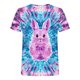 thumbnail image 2 of TaTaai Womens Fashion Casual Loose Fit Easter Random Print T-Shirts Round Neck Short Sleeve Soft Lightweight Comfy Tops for Daily Casual Party Outfits Gift, 2 of 5