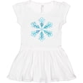 thumbnail image 3 of Inktastic Icy Blue Winter Snowflake Girls Toddler Dress, 3 of 5