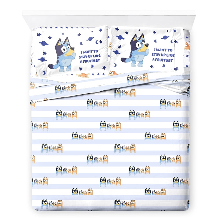 BBC Bluey 7-Piece Full Bed Set With Sham, Microfiber photo 5