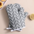 thumbnail image 5 of Guantes para horno, guantes resistentes al calor, diseño de silicona antideslizante, diseño magnético, adecuados para cocinar, hornear, asar a la parrilla, 5 of 5