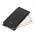 thumbnail image 3 of Tarjetero largo para hombre y mujer, tarjetero multitarjeta, cartera multifuncional para teléfono móvil con diseño de cruz coreana, 3 of 6