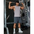 thumbnail image 4 of COOFANDY Workout Shirts for Men Sleeveless Cut Off Cotton Shirt Training Athletic Regular Fit Summer Tank Tops, 4 of 6