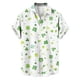 thumbnail image 2 of Ceisia Men's Summer Gift Casual Printed Button-Up Turndown Collar/Lapel Short Sleeve Shirt - Comfortable Daily Outdoor Wear, 2 of 6