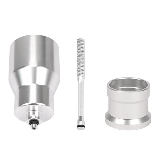 Hydraulic Disc Brake Bleed Kit Oil Funnel Tool Aluminium Alloy with Stopper and Base for Mountain & Road Bikes