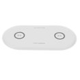 thumbnail image 1 of Pad de cargador inalámbrico dual Muelle De Carga Rápida Del Inalámbrico Dual QI De 5W Para El Teléfono Fanmusic Pad de cargador inalámbrico dual, 1 of 6